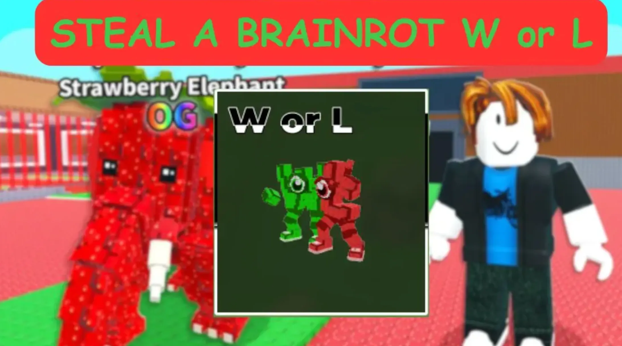 How To Get W or L in Steal a Brainrot